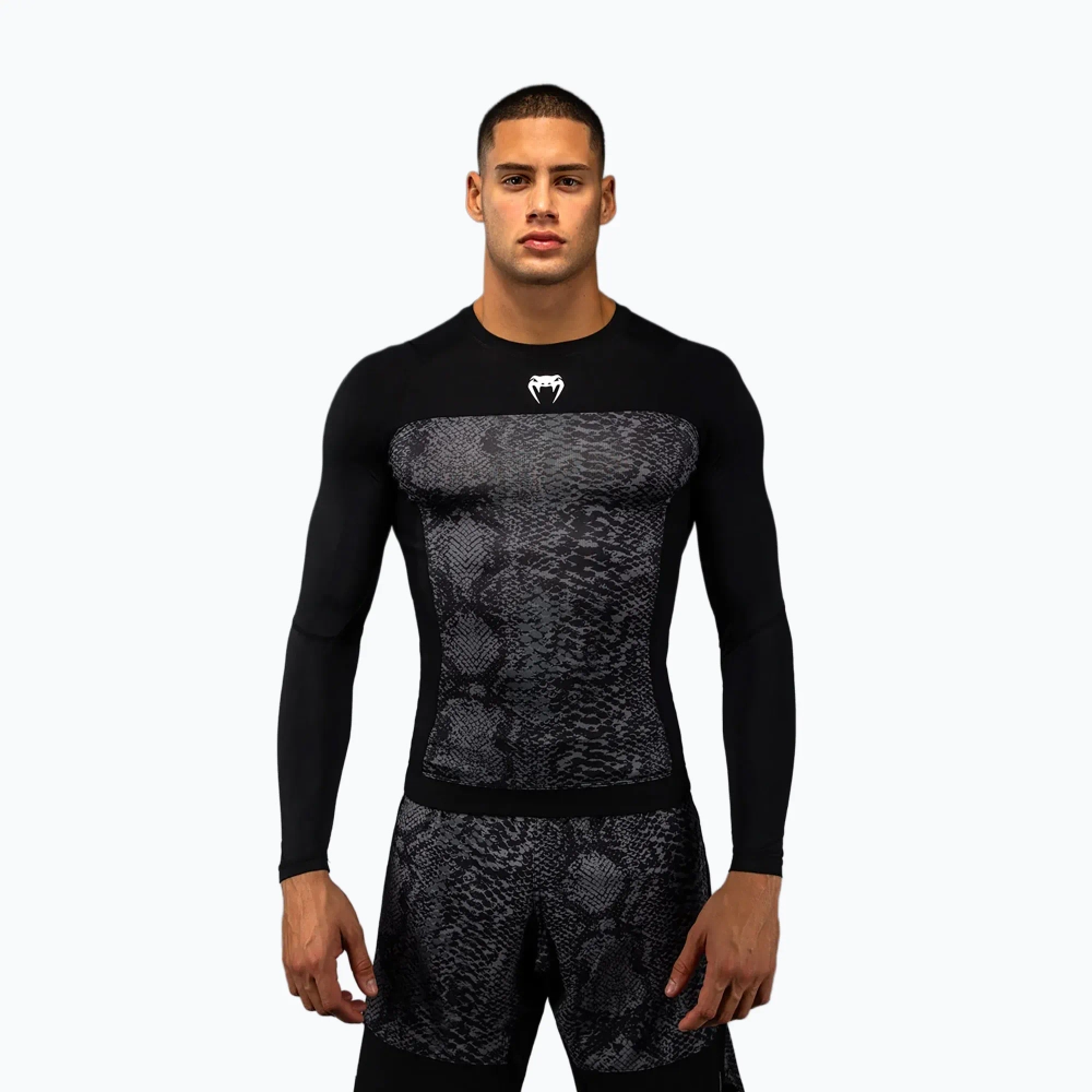 Рашгард Venum G-Fit Scales Rashguard black/charcoal grey