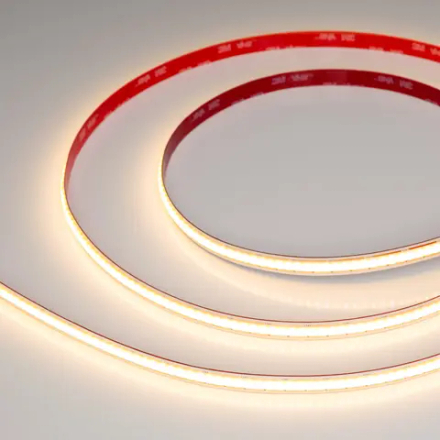 Светодиодная лента COB-X480-10mm 24V Warm2700 (10 W/m, IP20, 5m, FreeCut) (Arlight, Свободная резка) 044197