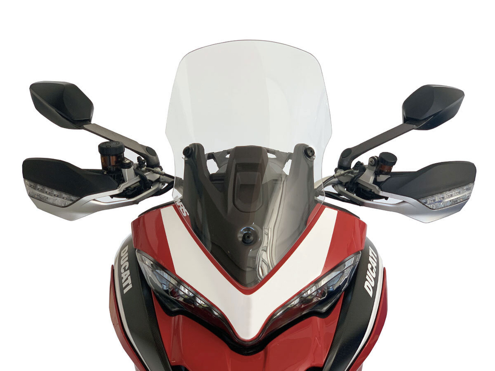 WRS Среднее ветровое стекло Ducati Multistrada 1200 / 1260 / 950 / V2 прозрачное DU008T