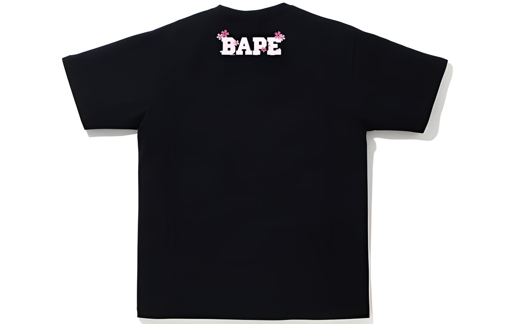 A Bathing Ape Sakura Tee Ss24 черный