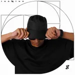 Кепка Тандем Тэндай Tandem 6-ти панельная черная