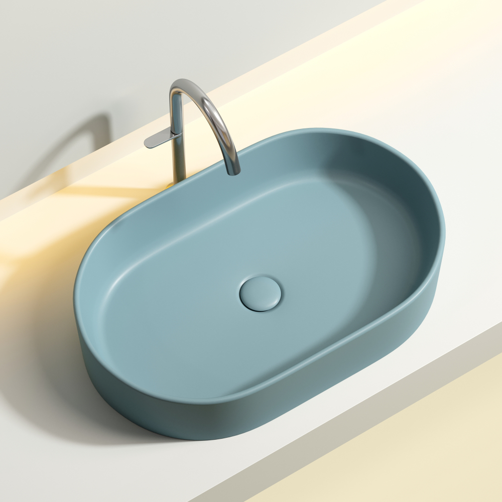 Раковина Ceramica Nova Element 60 см CN6048MLG зеленая