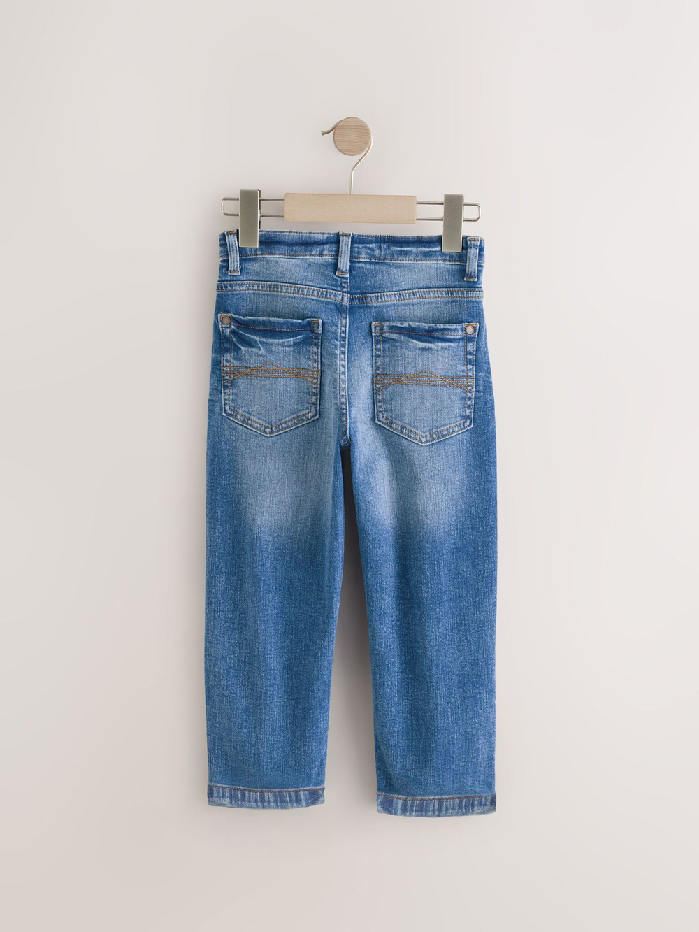 Джинсы стрейч для мальчика Next E42-953, Синий