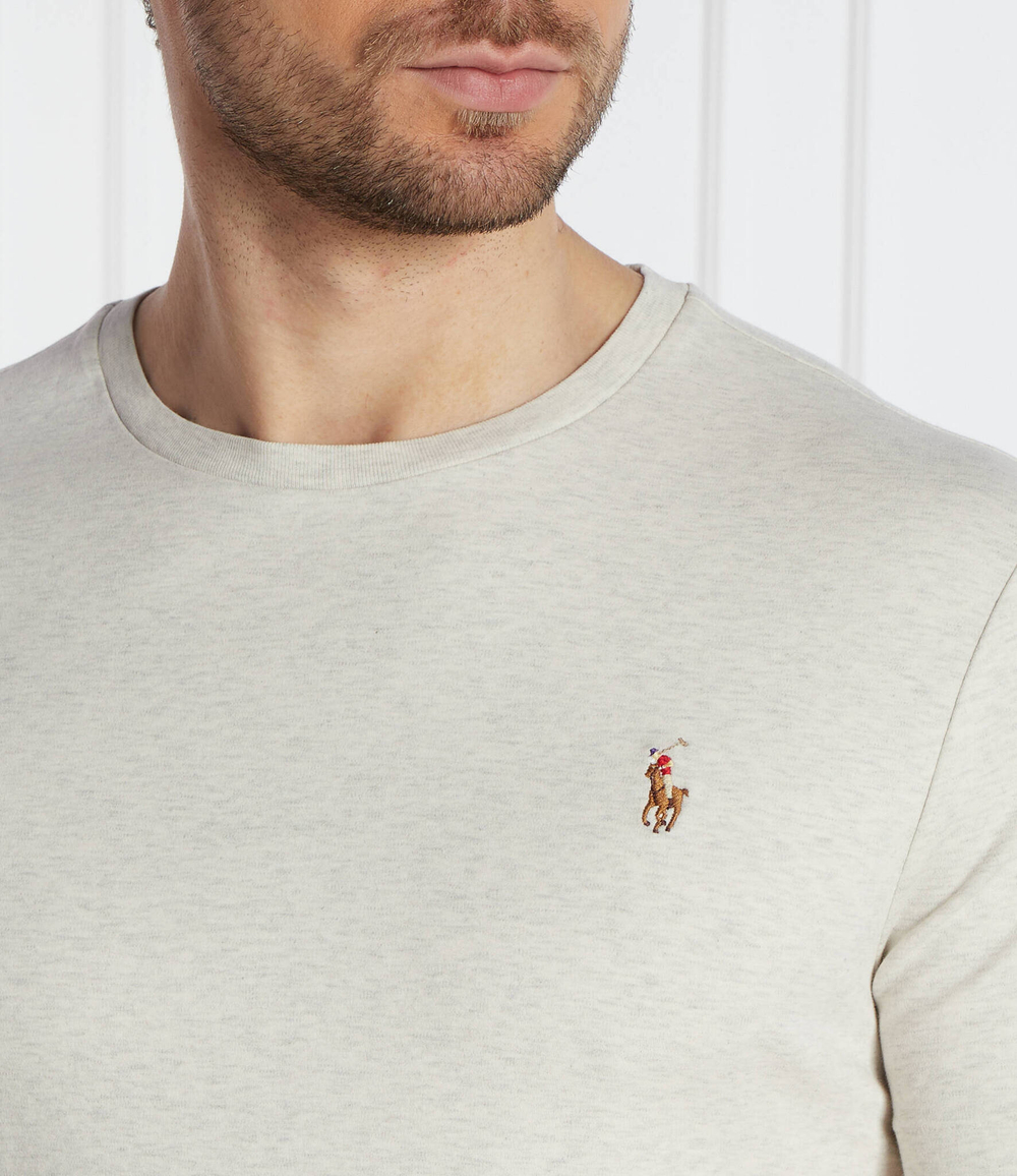 футболка POLO RALPH LAUREN - серый(710740727)