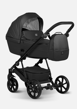 Tutis Коляска 2 в 1 VIVA 5+ Leather Jet Black