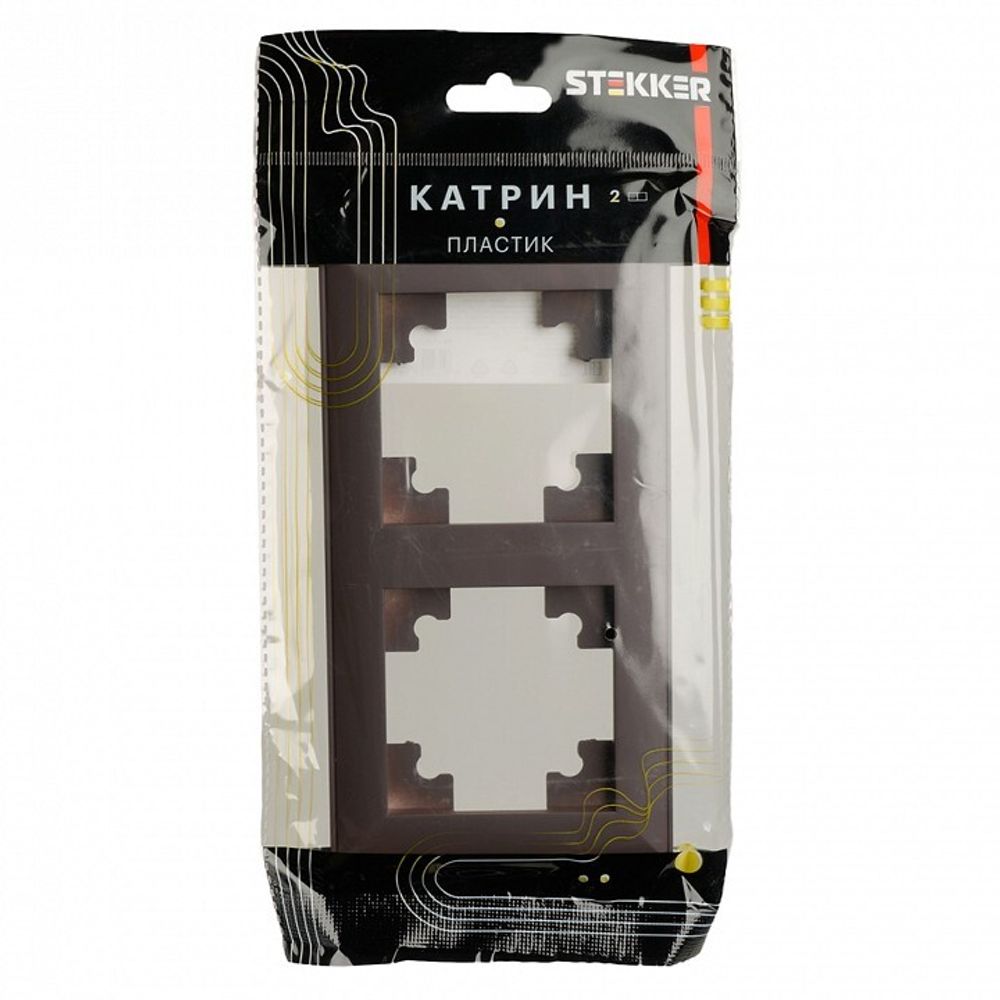 Рамка на 2 поста Stekker Катрин 39818