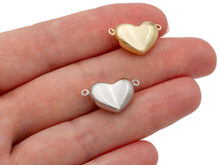 Коннектор-подвеска Сердце 11мм