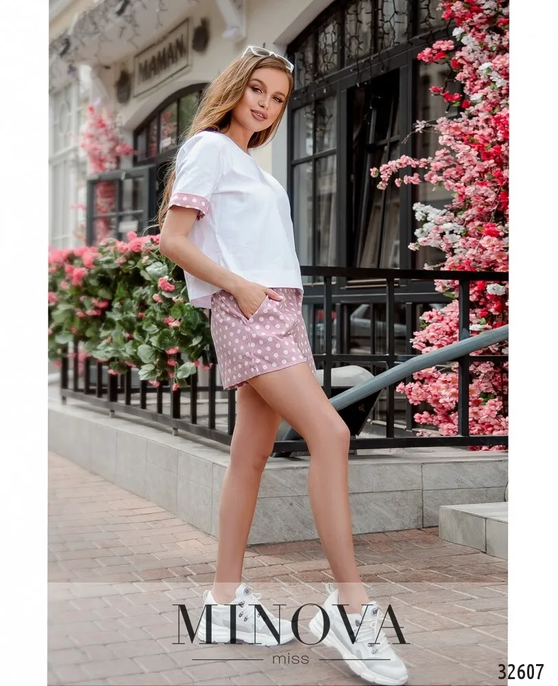 Костюм 1099-1-пудра Minova