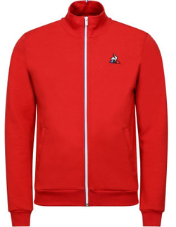 Мужская теннисная кофта Le Coq Sportif ESS FZ Sweat No.2 M - pur rouge