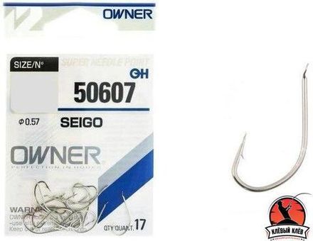 Одинарный крючок OWNER, 50607, лопатка, белый (50607-08)