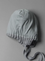 Шапка с завязками и снуд детская, осень