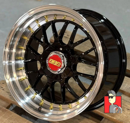 Комплект дисков BBS RG 17x9 et25 4x100/4x114.3