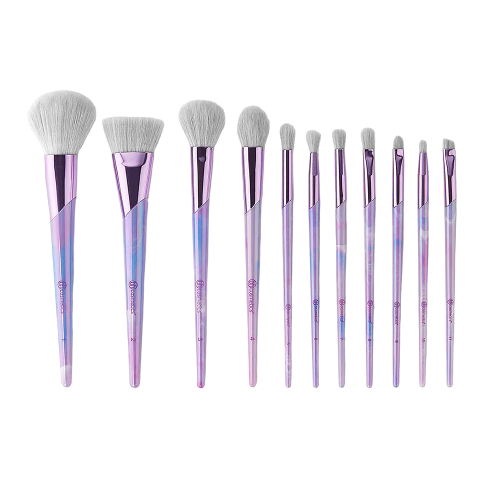 BH Cosmetics Lavender Luxe 11 Piece Brush Set