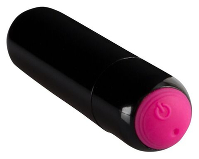 Черная перезаряжаемая вибропуля Rechargeable Vibrobullet - 9 см. (Цвет: черный)