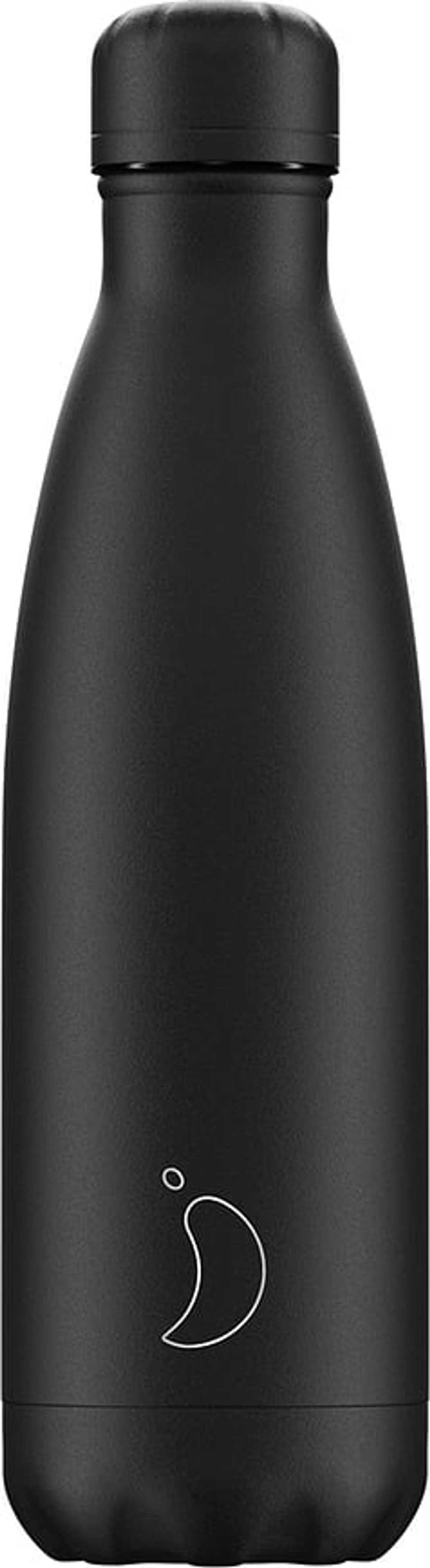Термокружка chilly's bottles, monochrome, нержавеющая сталь, чёрная · арт. fabr B750MOAGR