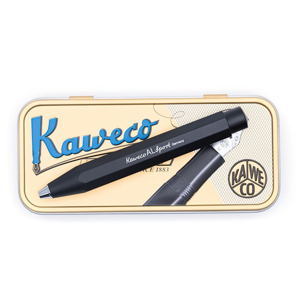 Шариковая ручка Kaweco AL Sport 1.0мм черная (10000100) 4