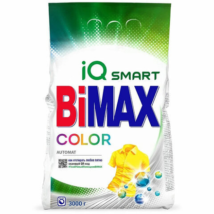 Стиральный порошок-автомат 3 кг, BIMAX Color