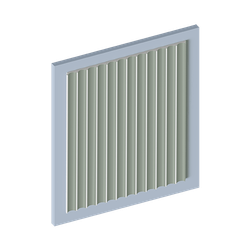 Стеновая панель HiWood декорированная, 270x12 см