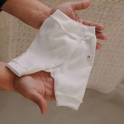 Leggings for premature babies 0+, Tofu