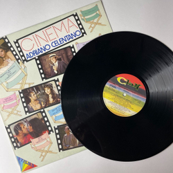 Винтажная виниловая пластинка LP Adriano Celentano Cinema (Italy 1982) Yuppi Du