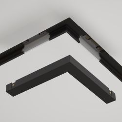 Коннектор угловой встраиваемый Maytoni Basity TRA172CL-12B