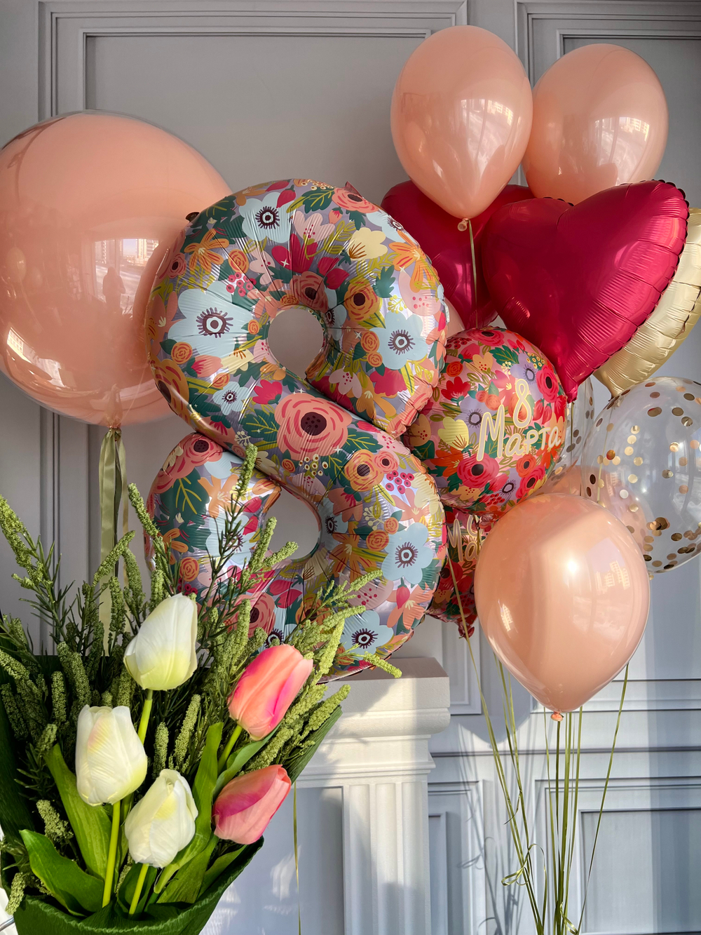шары на 8 марта № 22