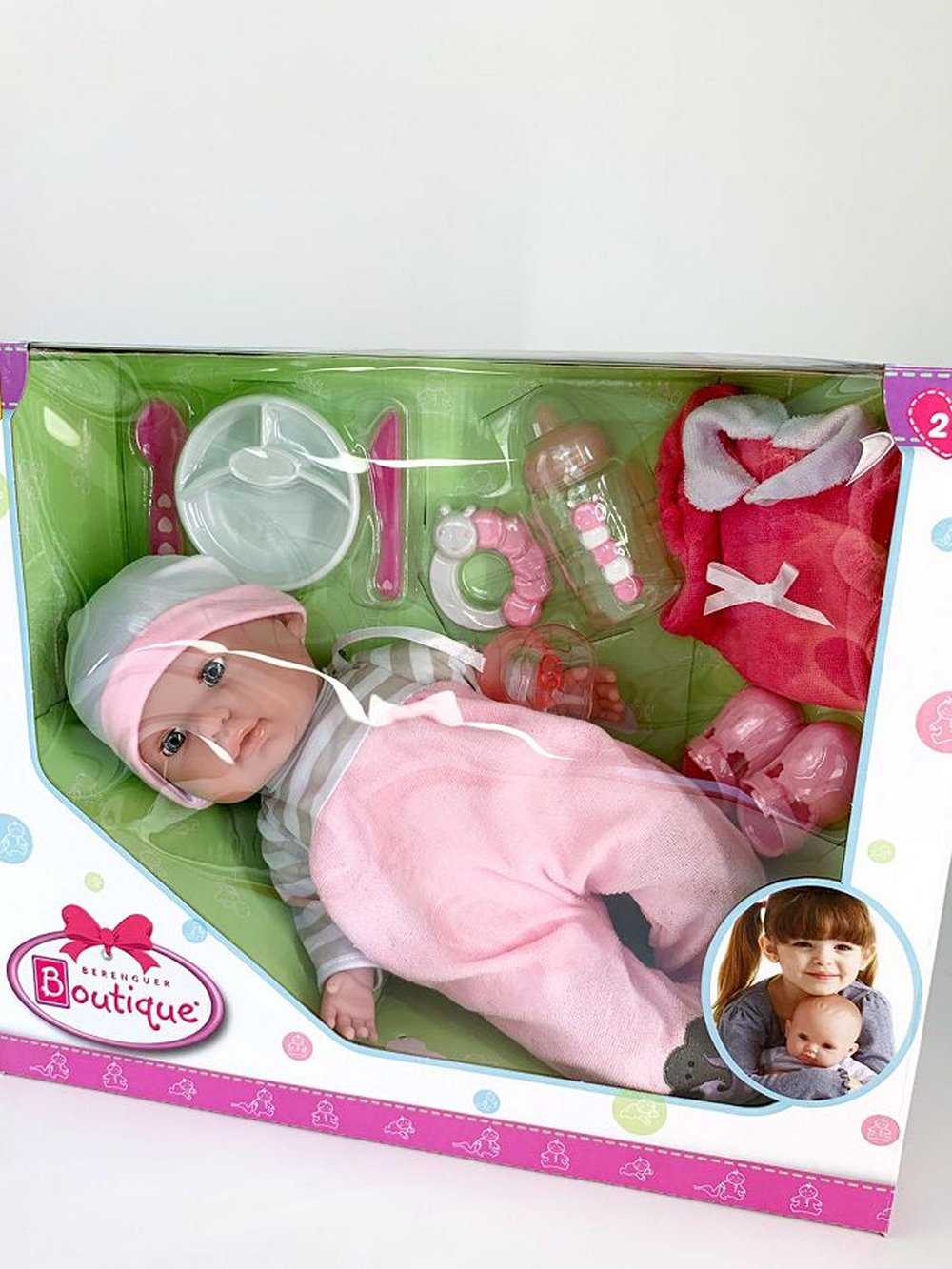 Кукла BERENGUER мягконабивная 38см Boutique (30040)