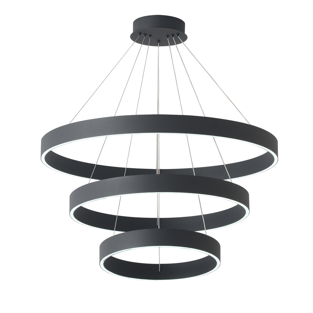 Люстра Crystal Lux TRON SP158W LED BLACK