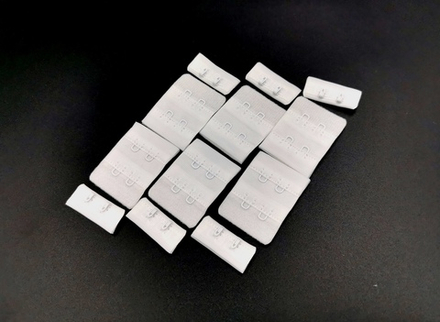 Застежка, 2х2, белый, 2,8см, (арт. Z2. 2.8 - 001), шт