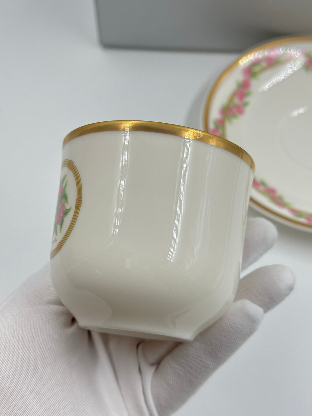 Набор из 2х кофейных пар Christian Dior, Hortensia