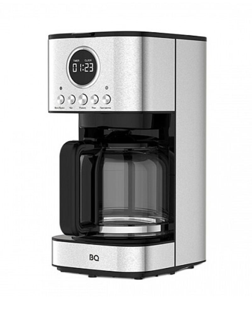Кофеварка капельная  BQ CM1007 Стальной-черный