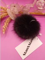 Норковая резинка для волос.