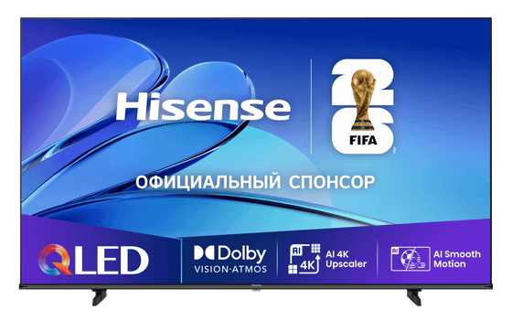 ЖК телевизор Hisense 43E77Q(QLED,UHD Smart,frameless)