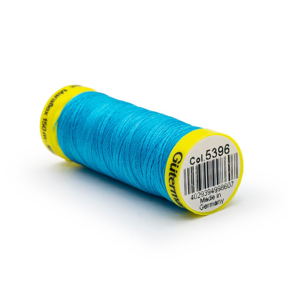 Нитки для трикотажа Gutermann Maraflex 120 (150 метров), 5 кат. | 5396 неоновый голубой