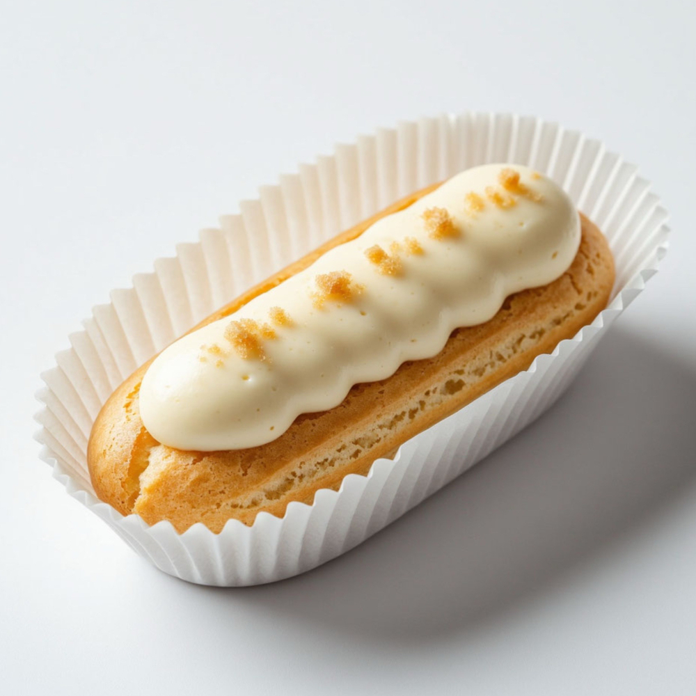 Капсулы для эклеров овальные 80*35 мм h20 1000 шт