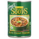 Amy's, Hearty Organic Soups, итальянские деревенские овощи, 397 г (14 унций)