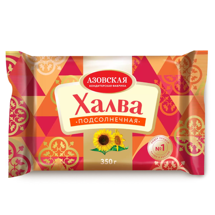 АКЦИЯ Халва подсолнечная Азовская 350 гр