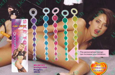 Фиолетовая анальная цепочка