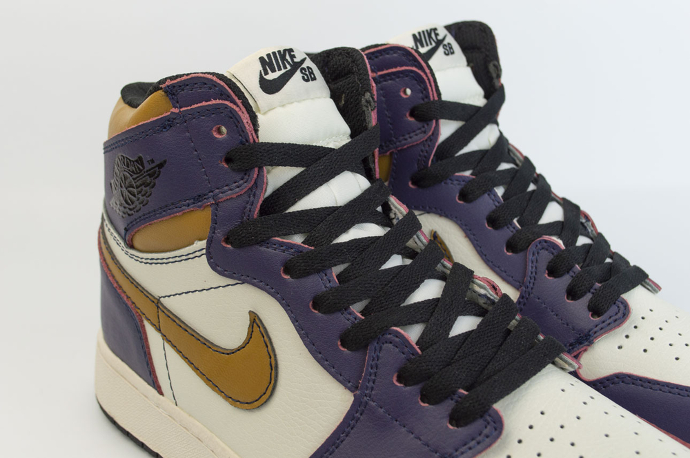 Кроссовки Air Jordan 1 × Nike SB LA to Chicago