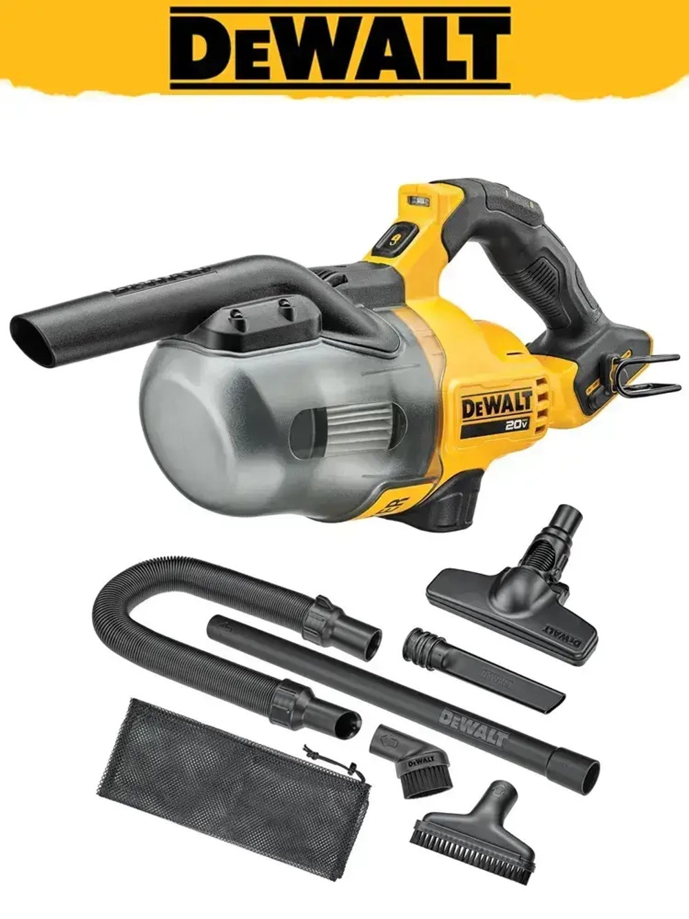 DeWalt Строительный пылесос 0.75 л
