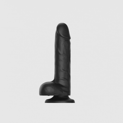 Strap-on-me ROTATING & VIBRATING REALISTIC DILDO - Фаллоимитатор с вращением и вибрацией, L