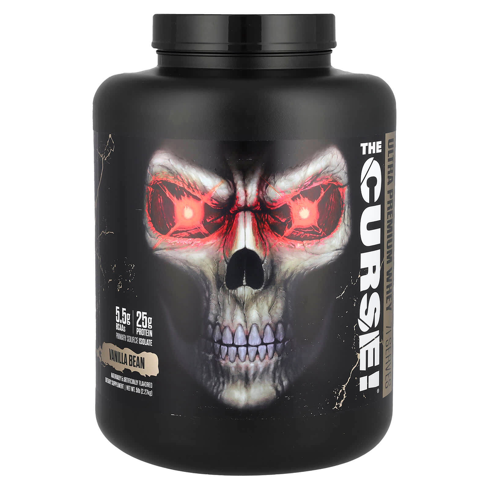 JNX Sports, The Curse, сыворотка премиального качества, со стручками ванили, 2,27 кг (5 фунтов)