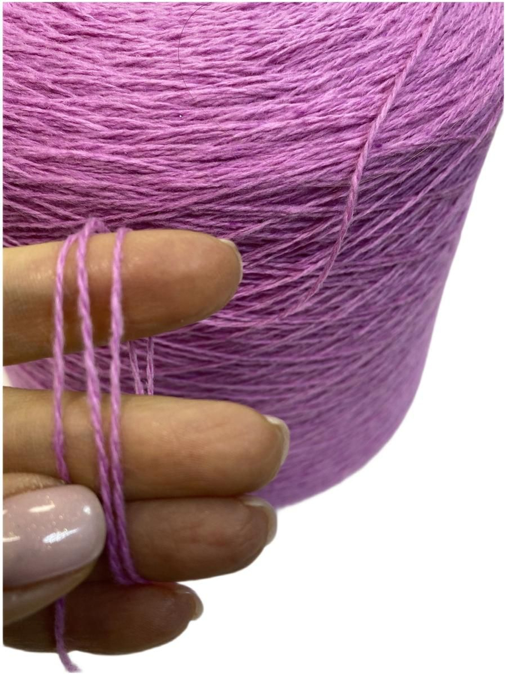 Пряжа на бобине (Италия) 100% кашемир 100г-500 м. 100г