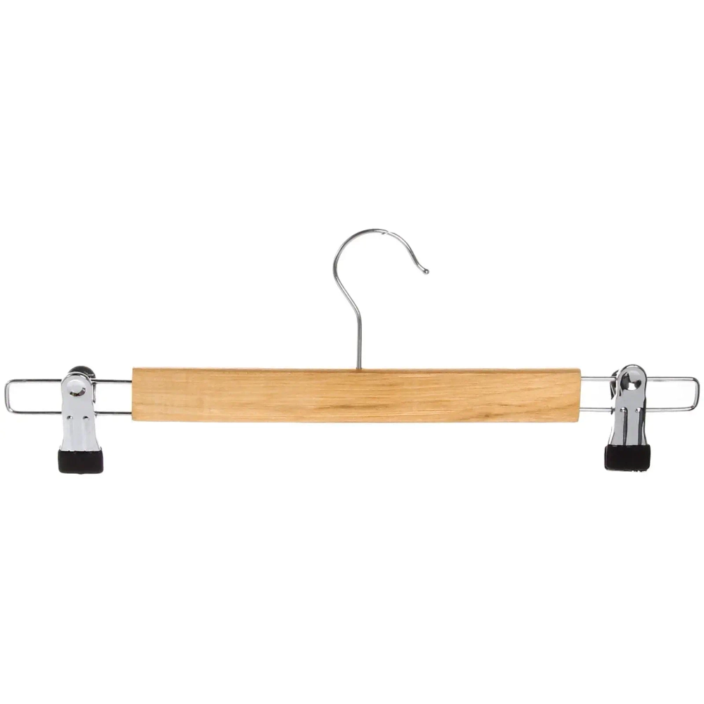 Плечики деревянные для брюк с зажимами «ТАРТИТАН», 33 см✦