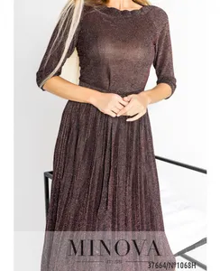 Платье 1068Н-пудра Minova