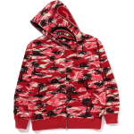 A Bathing Ape Palm Tree Camo Relaxed Fit Shark Full Zip Худи