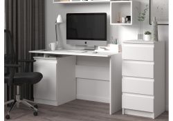 Письменный стол Рунтроп 2 120х59х72,9 белый