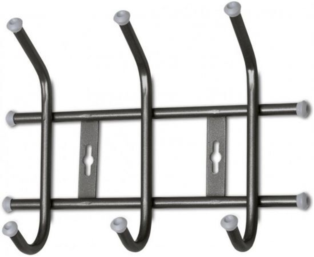 Nika Вешалка настенная 8.5х28х21.5 см, 3 крючка