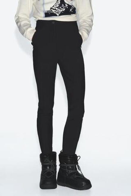ZARA ВОДООТТАЛКИВАЮЩИЕ БОТИНКИ, ЧЕРНЫЙ