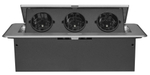 Блок розеток  Cactus CS-SOCKET-EU3-GYBK